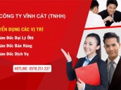 THÔNG TIN TUYỂN DỤNG NHÂN SỰ