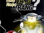 Vì sao đèn xe máy có màu vàng hoặc trắng